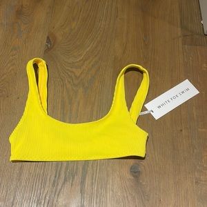 never worn bikini top